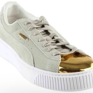 Puma creepers tan/gold